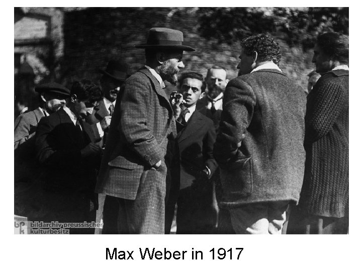 Max Weber in 1917 