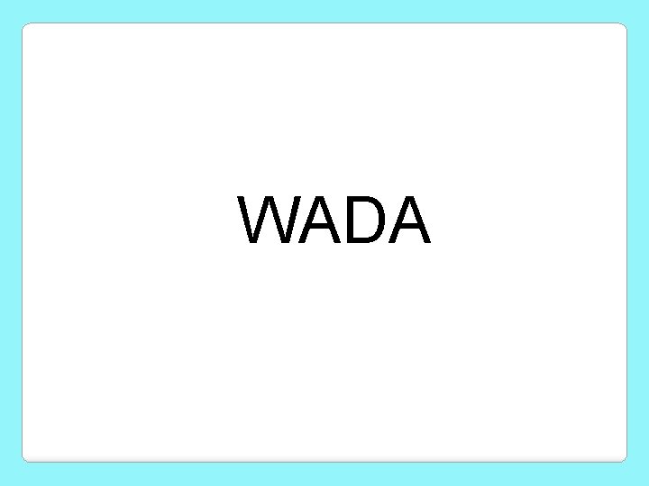 WADA 