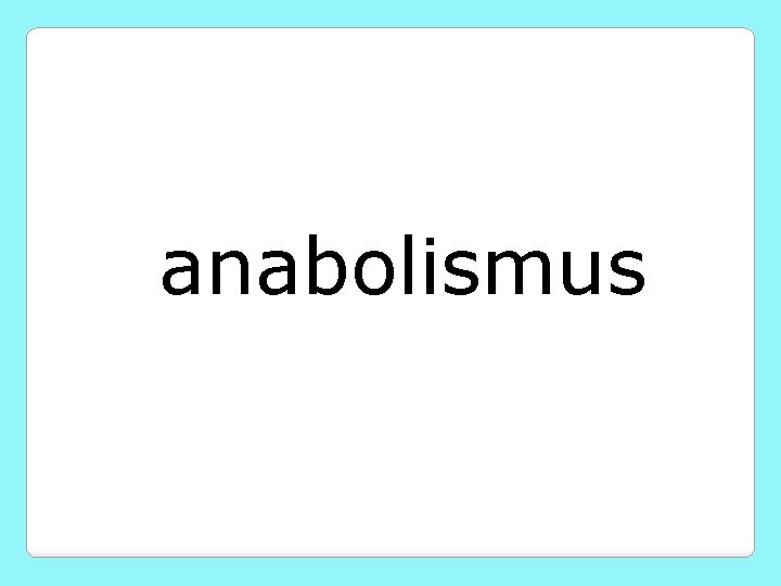 anabolismus 