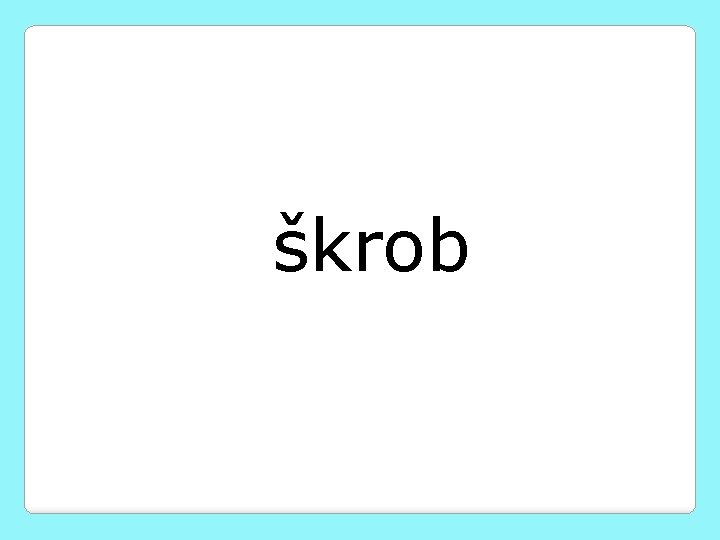 škrob 