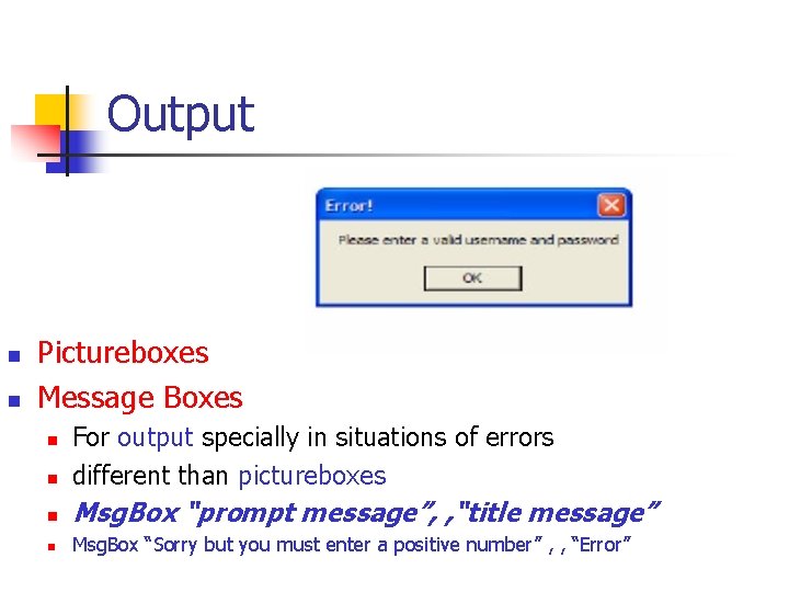 Input n n Textboxes Input Boxes n Different