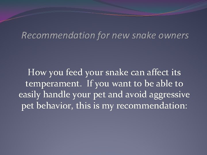 Photo inspiration: Picture Idea: How To Safely Feed A Snake By Donna