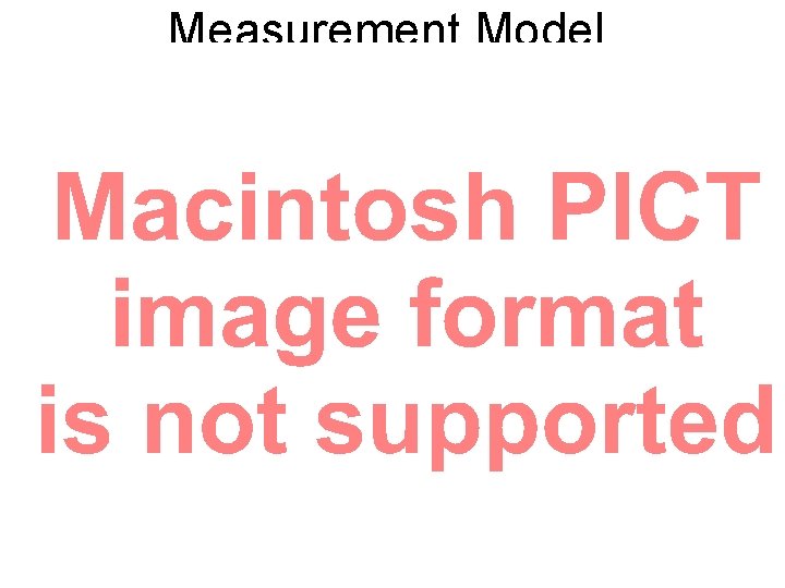 Measurement Model 