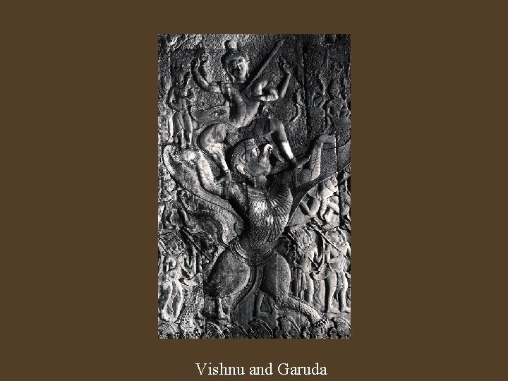 Vishnu and Garuda 