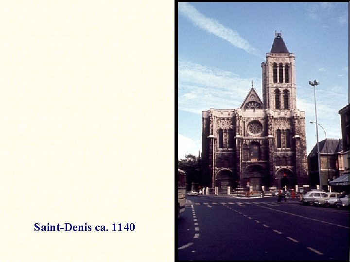 Saint-Denis ca. 1140 