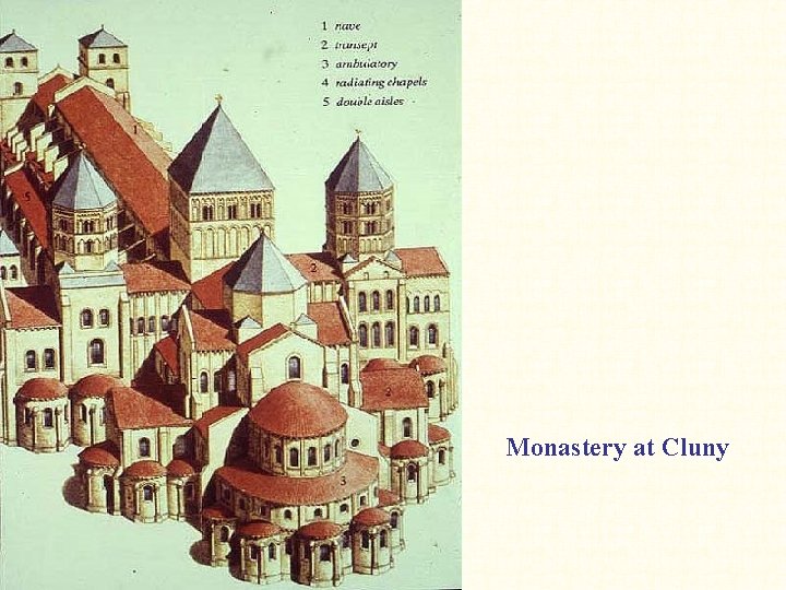 Monastery at Cluny 