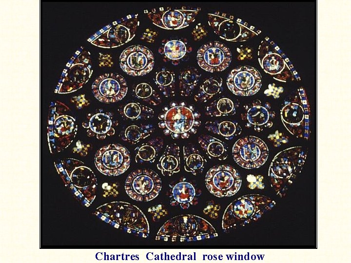 Chartres Cathedral rose window 