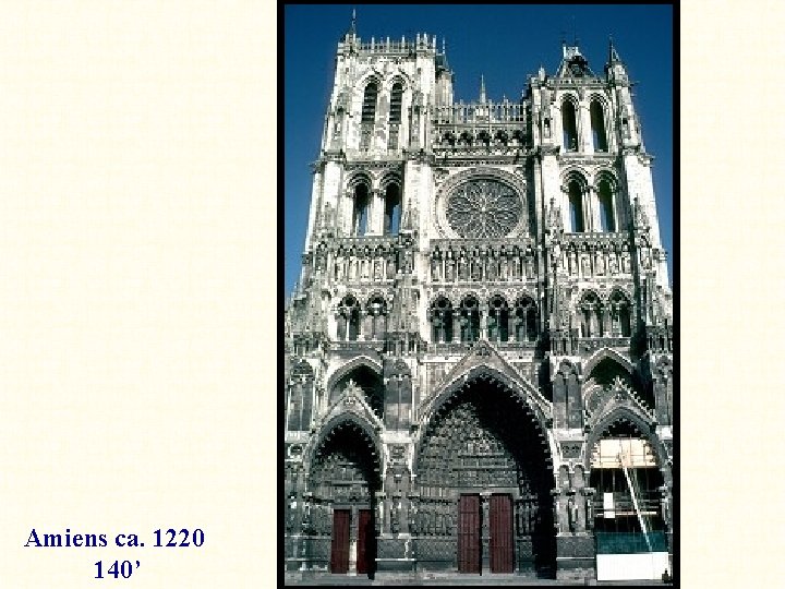 Amiens ca. 1220 140’ 