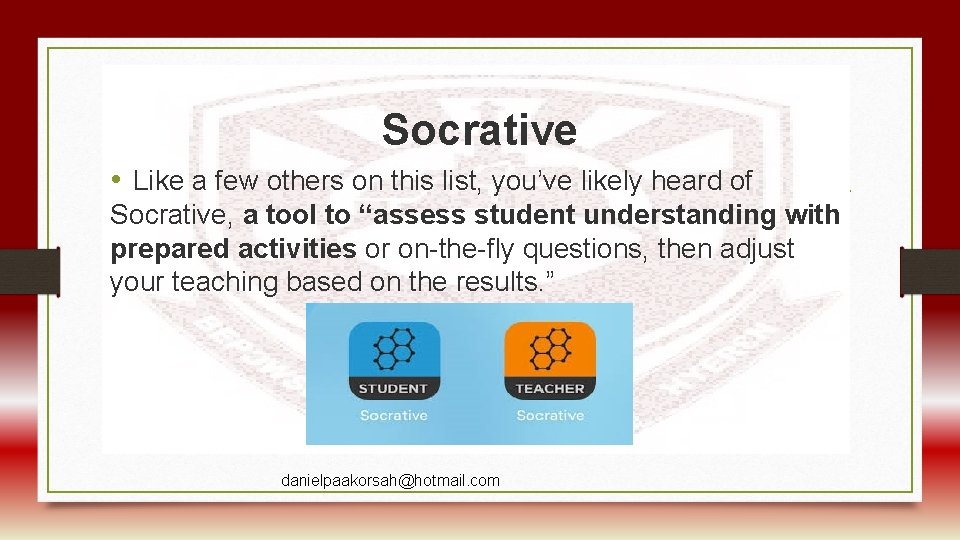 Socrative • Like a few others on this list, you’ve likely heard of Socrative,