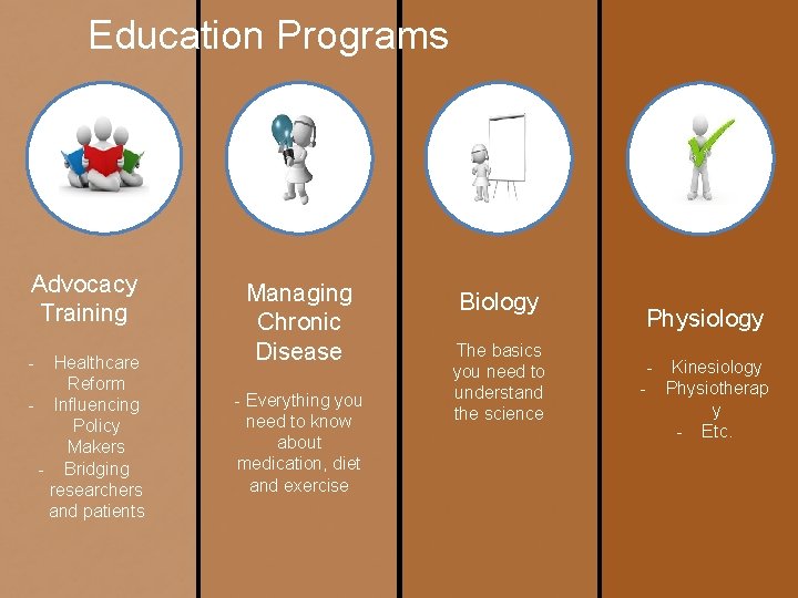 Education Programs cvx Advocacy Training - Healthcare Reform - Influencing Policy Makers - Bridging