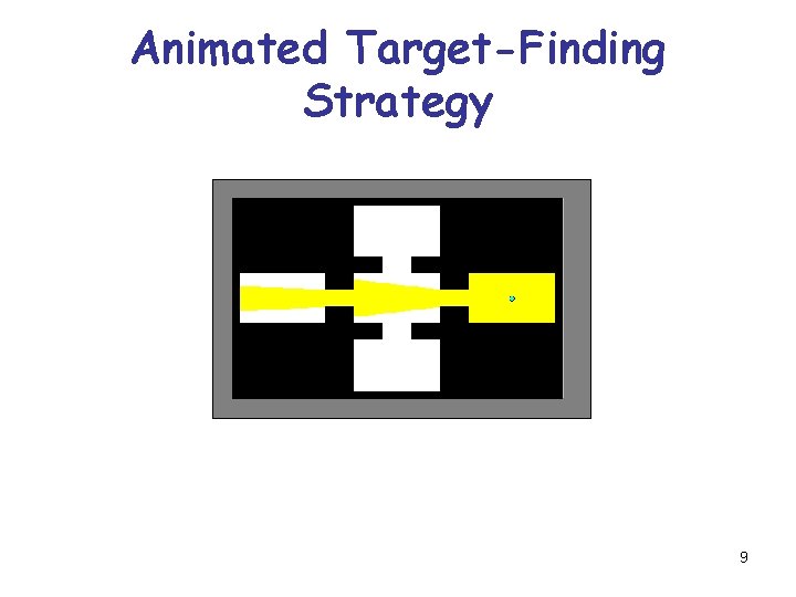 Animated Target-Finding Strategy 9 