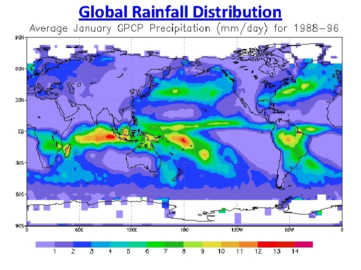 Global Rainfall Distribution 