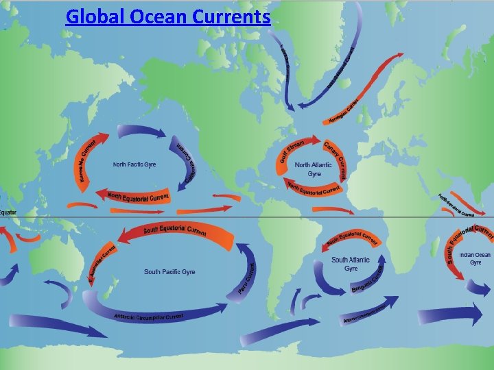Global Ocean Currents 
