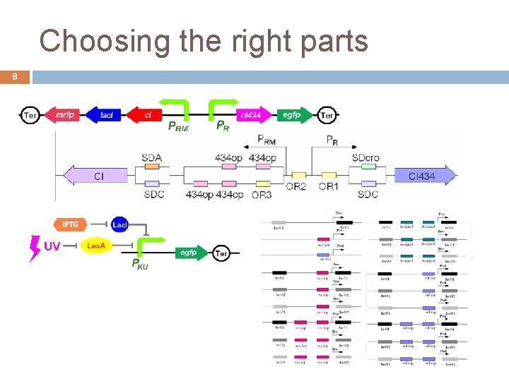 Choosing the right parts 8 
