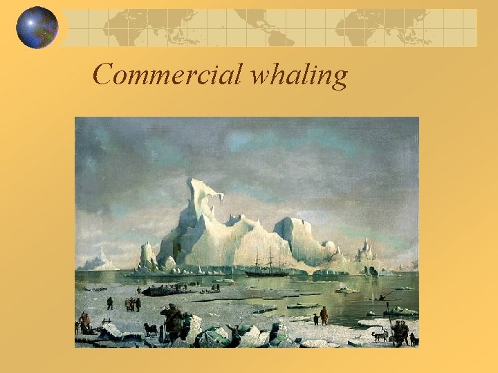 Commercial whaling 