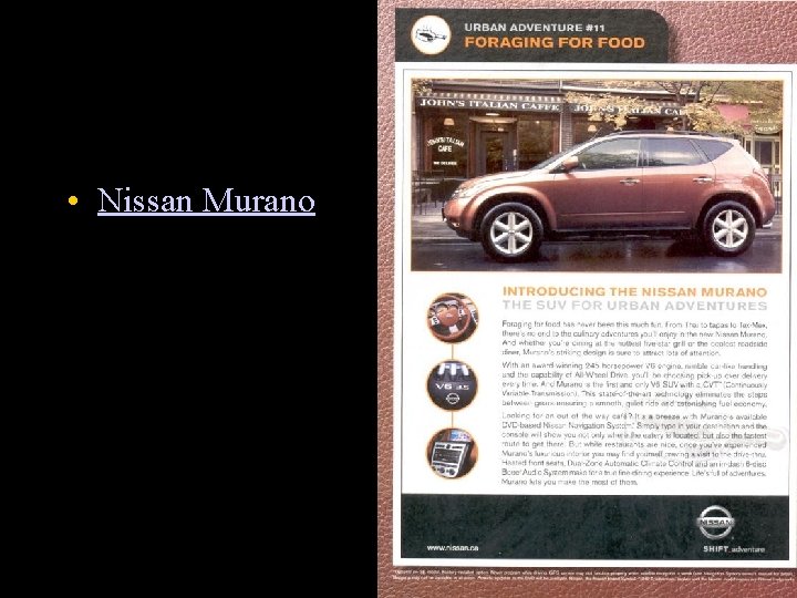  • Nissan Murano 