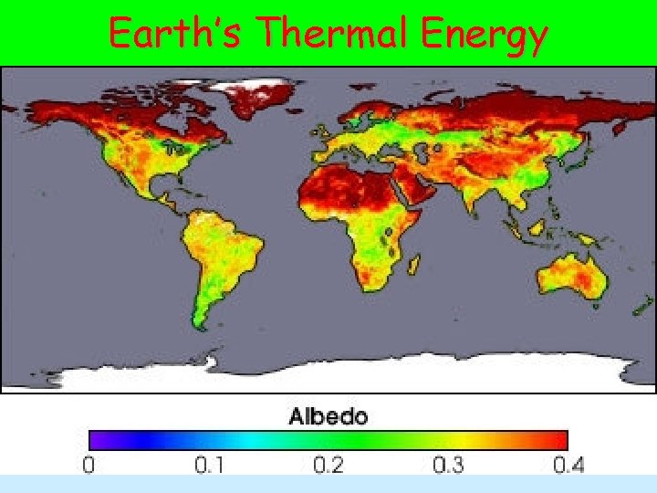 Earth’s Thermal Energy 
