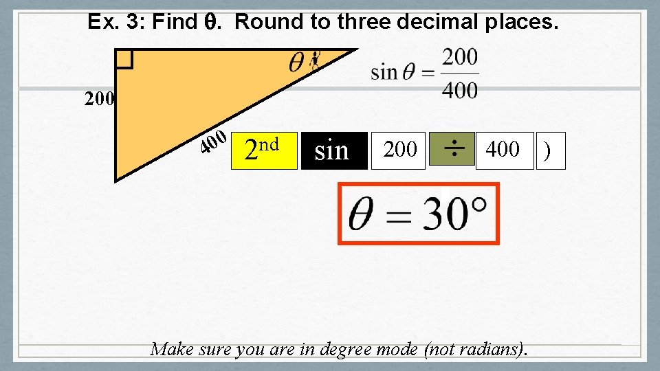 Ex. 3: Find . Round to three decimal places. 200 0 0 4 nd