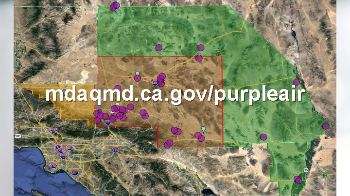 mdaqmd. ca. gov/purpleair 10 