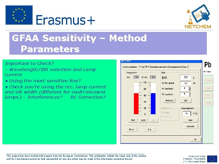GFAA Sensitivity – Method Parameters Important to Check? – Wavelength/Slit selection and Lamp current