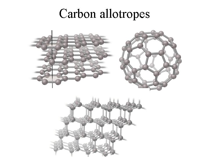 Carbon allotropes 