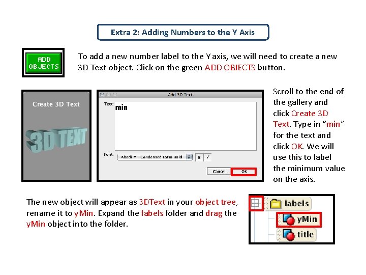 Extra 2: Adding Numbers to the Y Axis To add a new number label