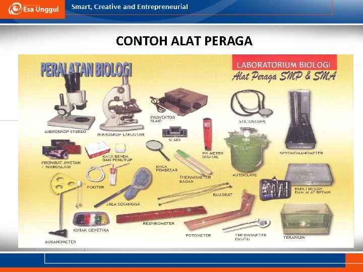 CONTOH ALAT PERAGA 