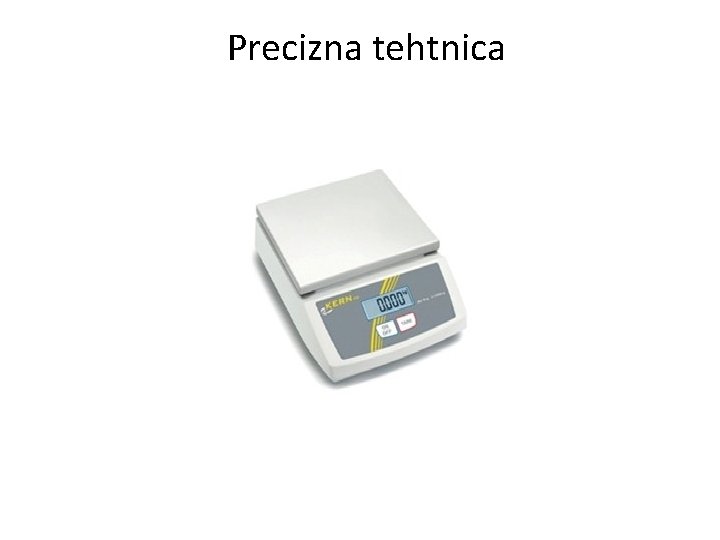 Precizna tehtnica 