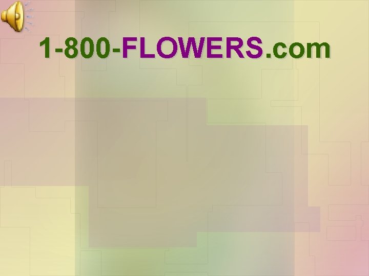 1 -800 -FLOWERS. com 