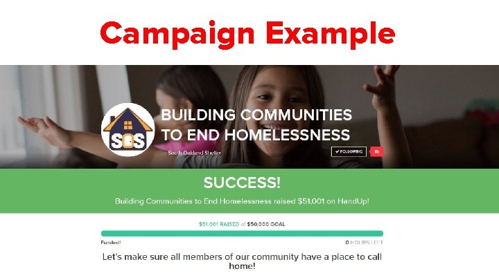 Campaign Example 