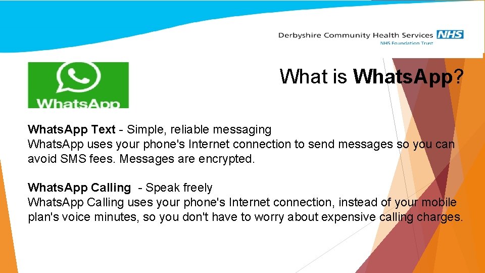 What is Whats. App? Whats. App Text - Simple, reliable messaging Whats. App uses