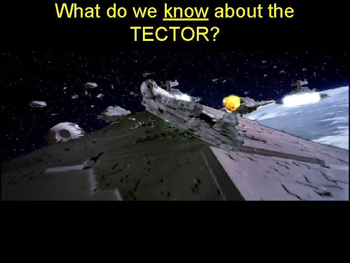 What do we know about the TECTOR? 