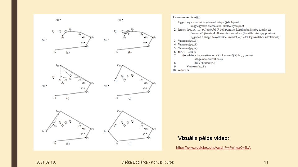 Vizuális példa videó: https: //www. youtube. com/watch? v=Ps 1 idz. Ox 6 LA 2021.
