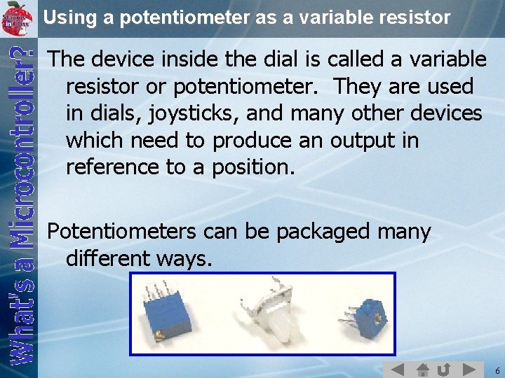 Chapter 5 Measuring Rotation Presentation based on Whats