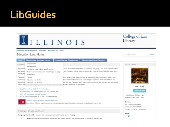 Lib. Guides 