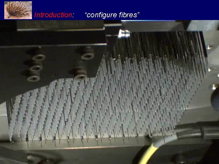 Introduction: “configure fibres” 