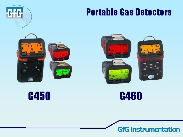 Portable Gas Detectors G 450 G 460 