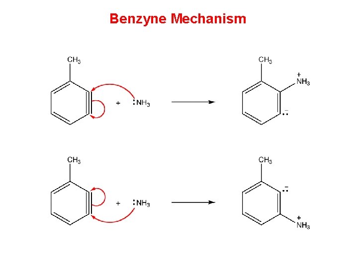 Benzyne Mechanism 
