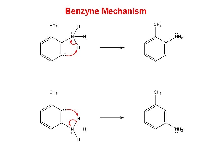 Benzyne Mechanism 