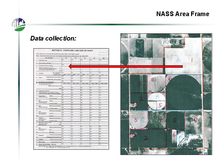 NASS Area Frame Data collection: 