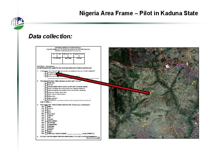 Nigeria Area Frame – Pilot in Kaduna State Data collection: 