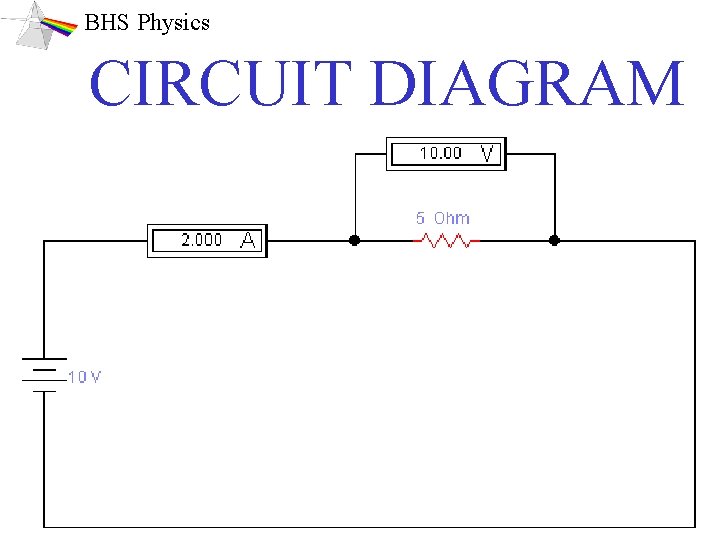 BHS Physics CIRCUIT DIAGRAM 