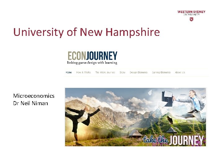 University of New Hampshire Microeconomics Dr Neil Niman PAGE 15 