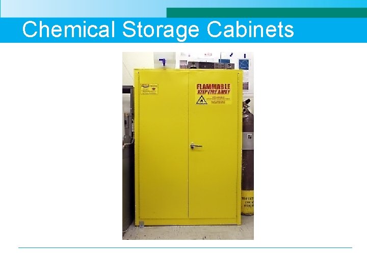 Chemical Storage Cabinets 