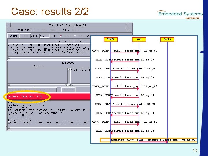 Case: results 2/2 13 