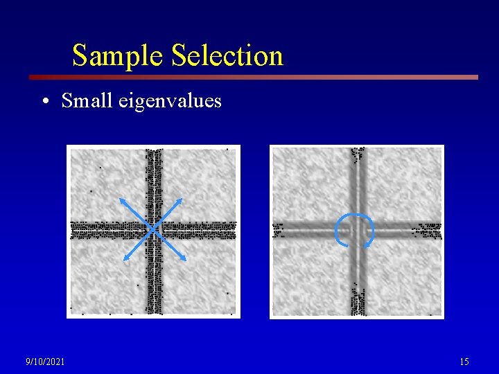 Sample Selection • Small eigenvalues 9/10/2021 15 