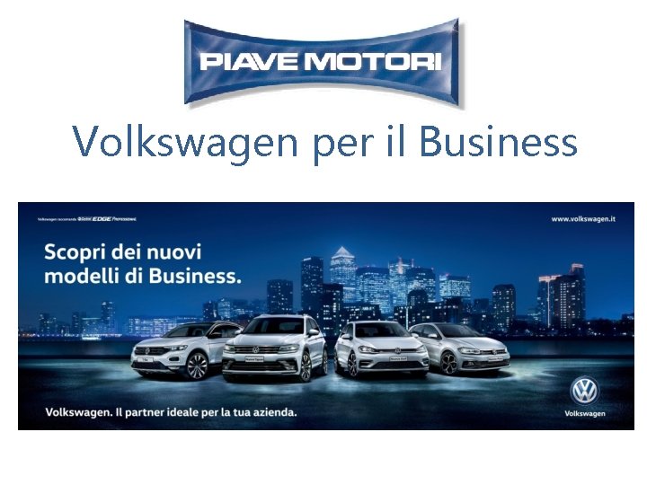 Volkswagen per il Business 