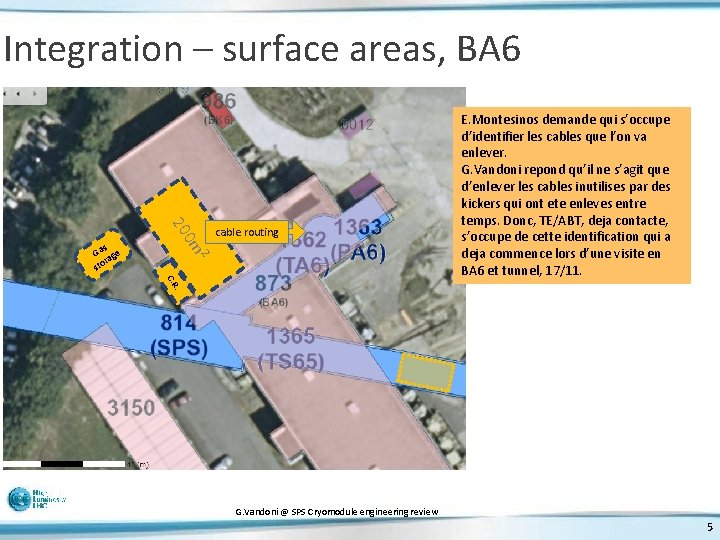 Integration – surface areas, BA 6 2 m 0 20 s Ga ge ra