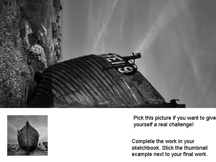 Pick this picture if you want to give yourself a real challenge! Complete the