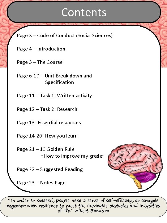 Contents Page 3 – Code of Conduct (Social Sciences) Page 4 – Introduction Page